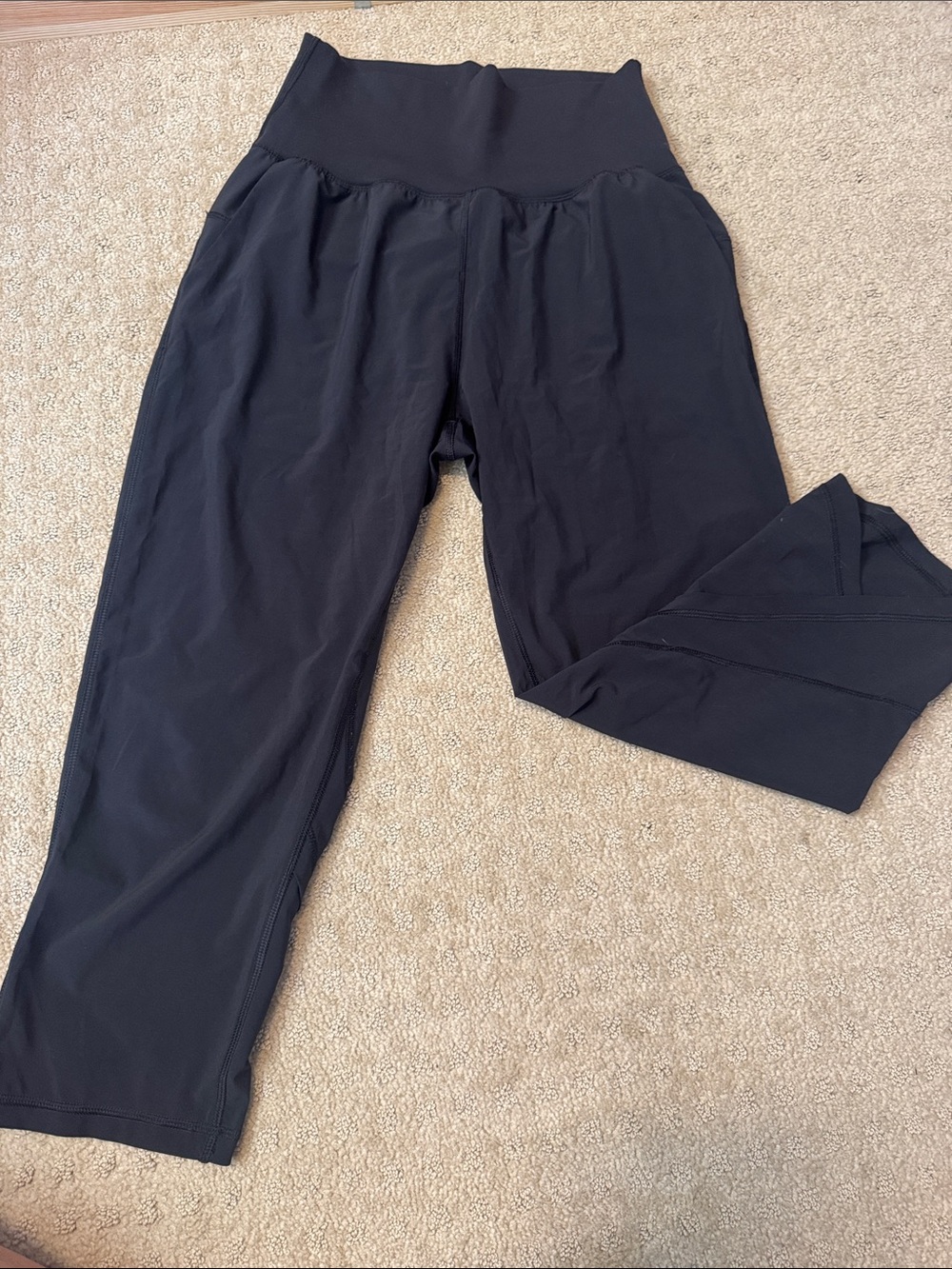 lululemon athletica Black Track Pants / Joggers